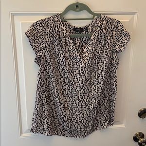 Polka dot blouse